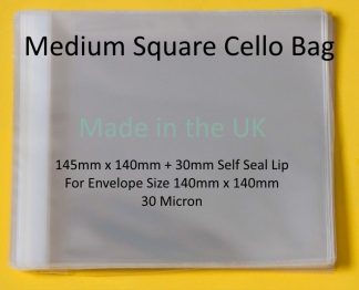 Medium Square 145mmx140mm Cello