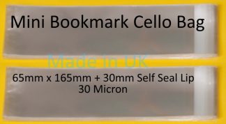 Mini Bookmark Cello - 65 x 165mm