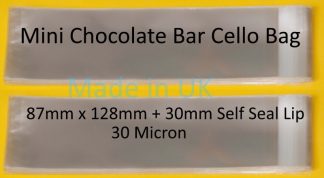 Mini Chocolate Bar - 87 x 128mm