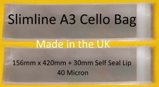 Slimline A3 Cellos - 156mmx420mm