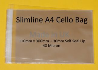 Slimline A4 Cellos - 120 X 300mm