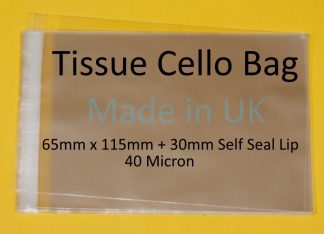 Tissue Cello - 65mm X 115mm